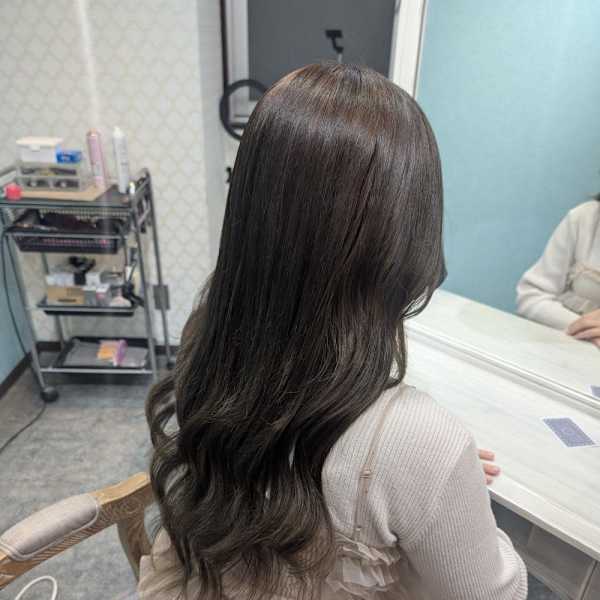 エクステ80本取り付けビフォーアフター