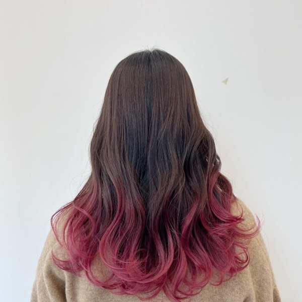 ピンクグラデーション