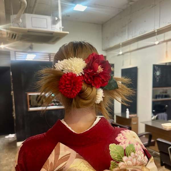 2025　成人の日  カチモリヘアー！