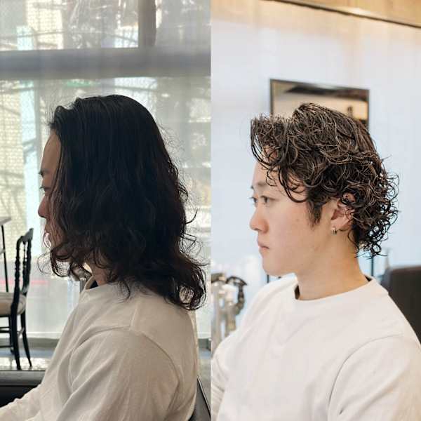 メンズロング×ウェーブパーマ◎三軒茶屋 RYUKI メンズ