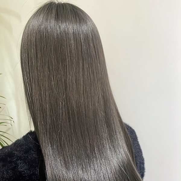 髪質改善 ストレートヘア サラツヤロング スーパーロング