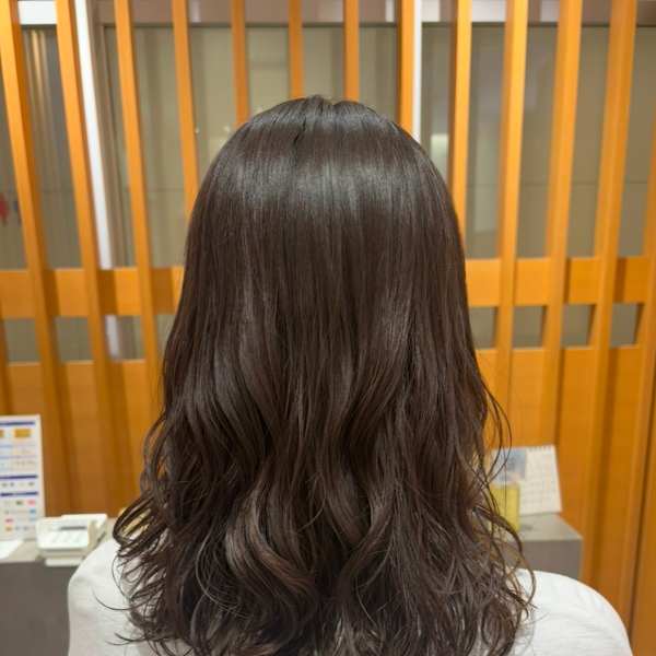 コテ巻き風パーマ|apish kokubunji