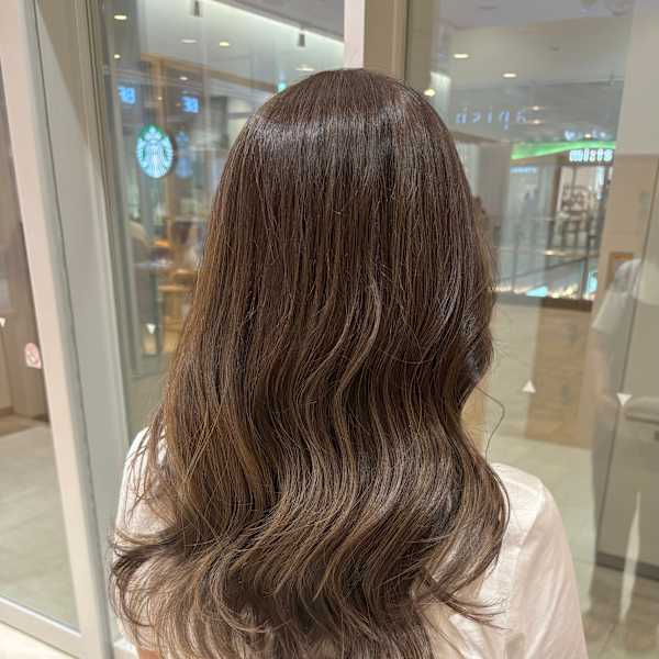 白髪ぼかし!ハイライトカラー