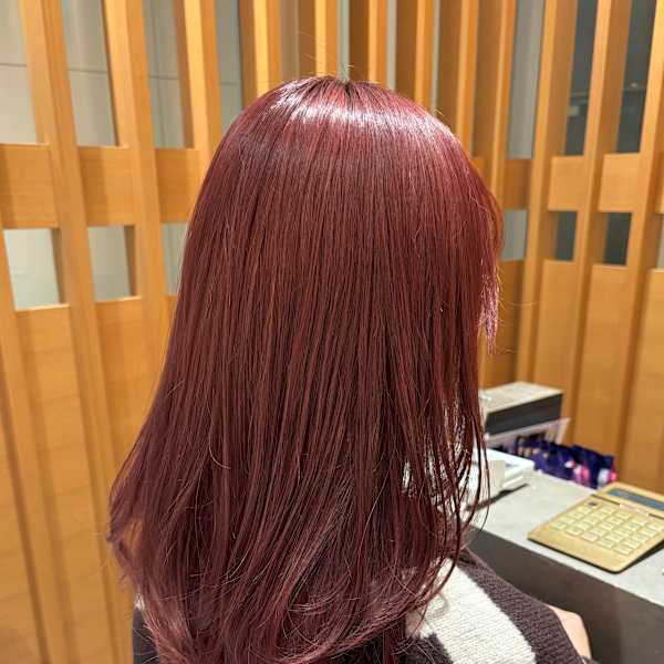 ワインレッドカラー|apish kokubunji