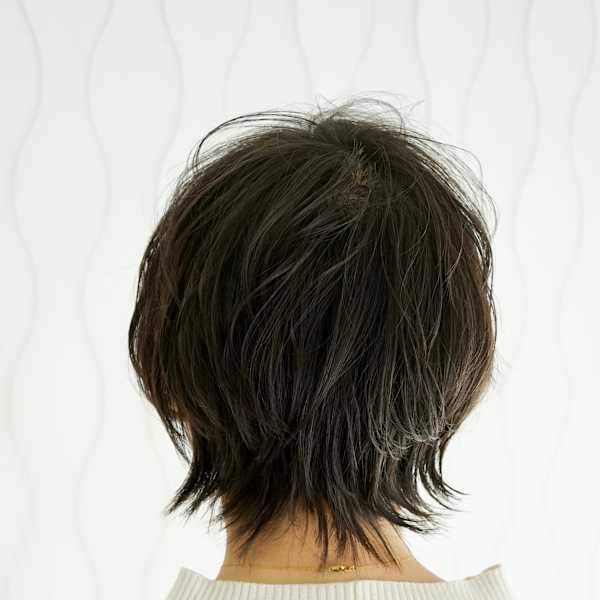 マッシュ ウルフ ショート カット