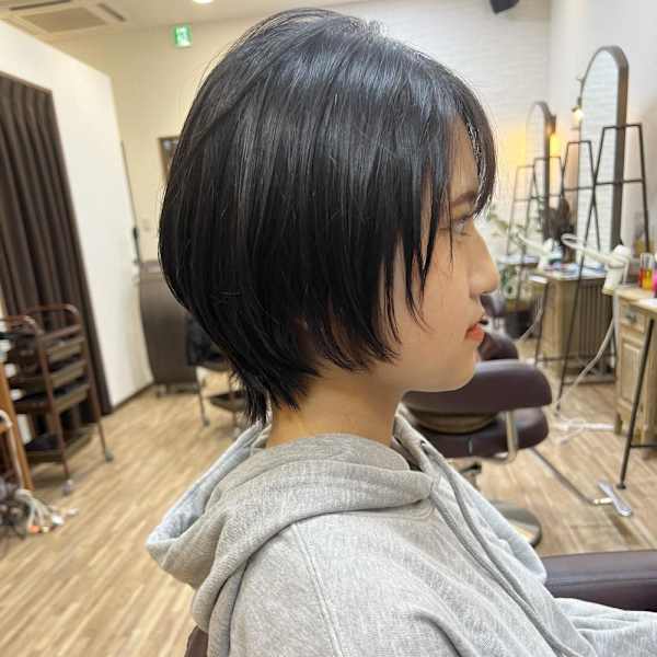 マッシュウルフ/黒髪