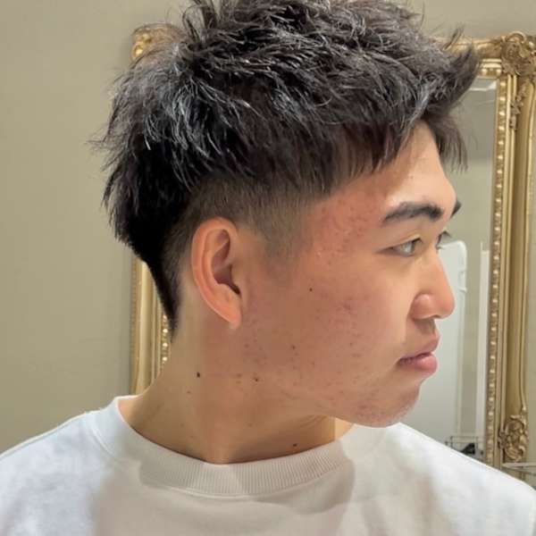 白髪染め　メンズカラー　銀座　短髪　白髪　多い　悩み