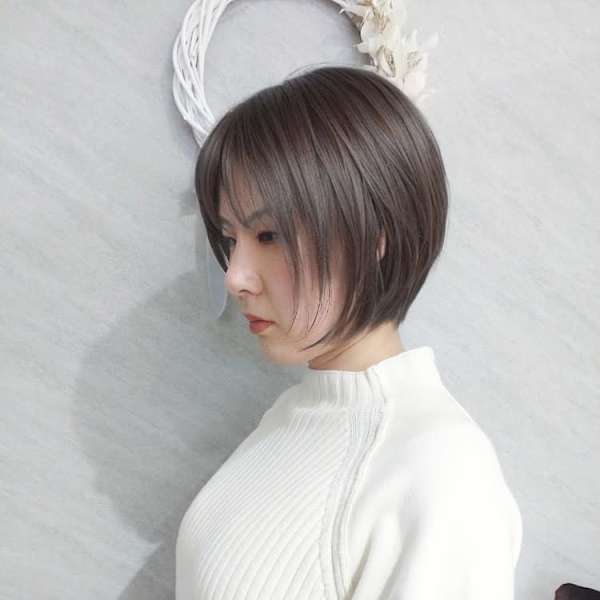 ３０代におすすめのショートボブスタイルです。|High street Hair
