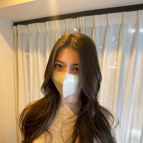 ロングスタイル/外国人風/ミルクティーベージュ