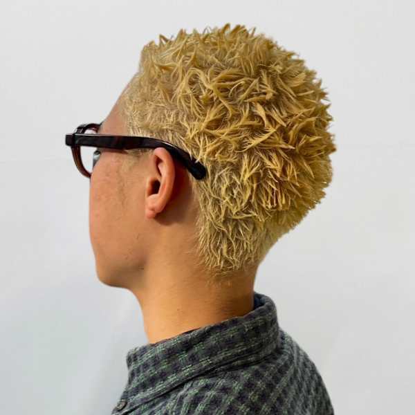 イージードリルパーマ イージーパーマ ブリーチ メンズカット