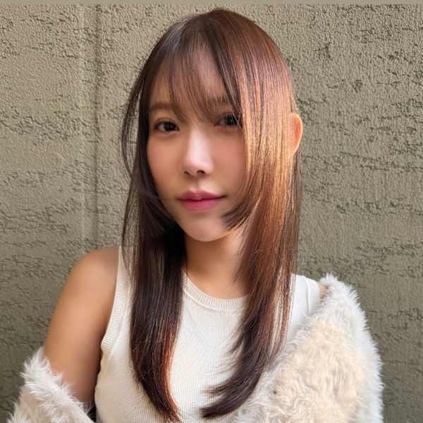 【Des.Art福岡警固】ナチュラルレイヤー/ベージュカラー