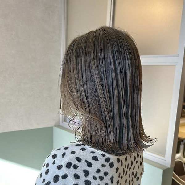 ☆ダブルカラー　ミルクティーグレージュ