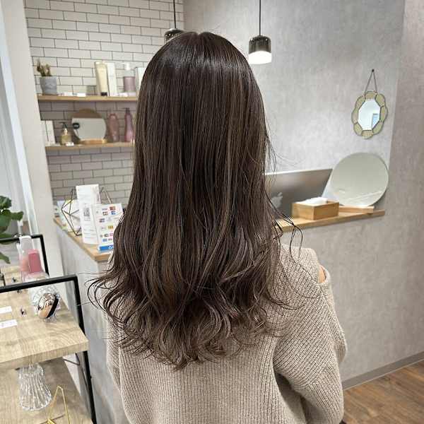 ☆エモージュカラー似合わせハイライト　くすみベージュ