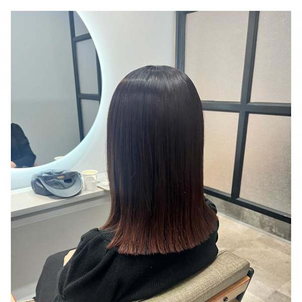 髪質改善ストレート