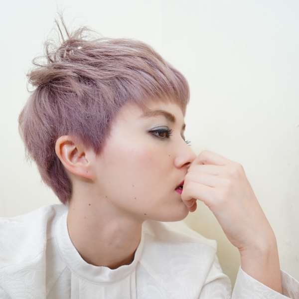 お手入れ簡単レディースベリーショート　表参道　カット　上手い