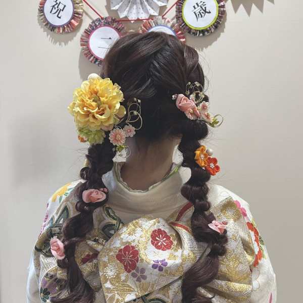 【crop es辻堂 藤田】成人式ヘア|crop-es湘南辻堂