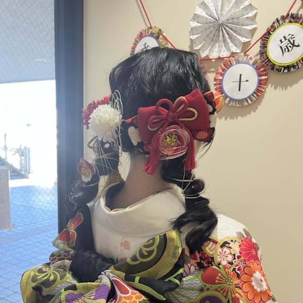 【crop es辻堂 藤田】成人式ヘア|crop-es湘南辻堂