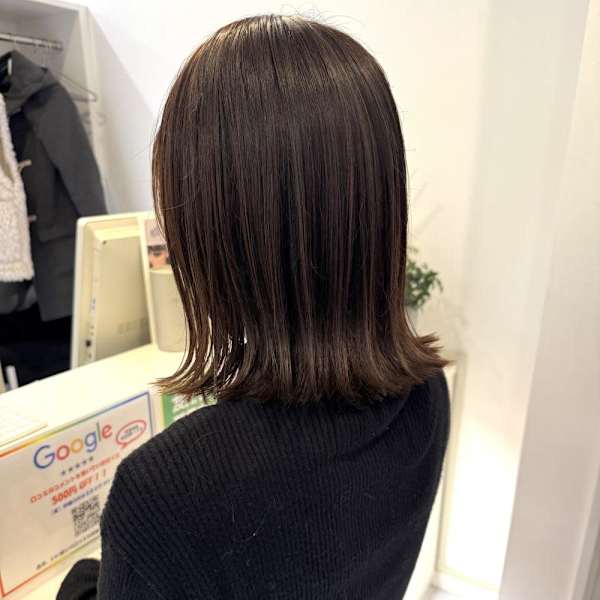 ◆切りっぱなしボブ◆暗髪