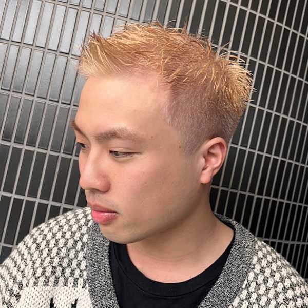 ハイトーン ベリーショート スパイキー