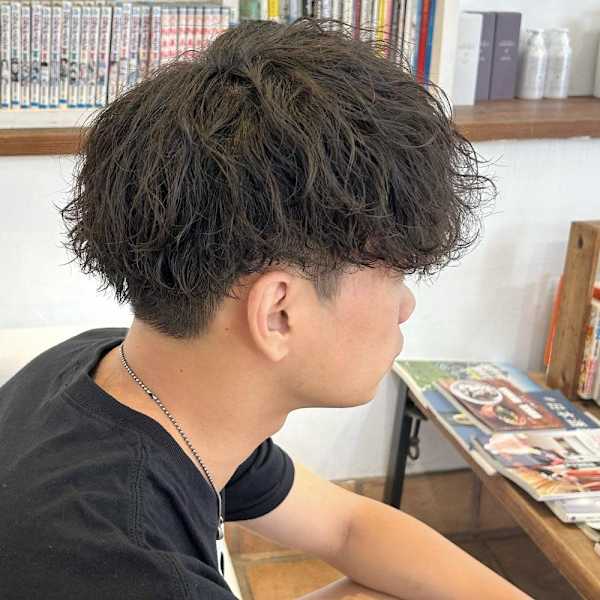 メンズパーマ/ツーブロ/ちさき