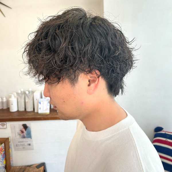 メンズウルフ/メンズパーマ/ちさき