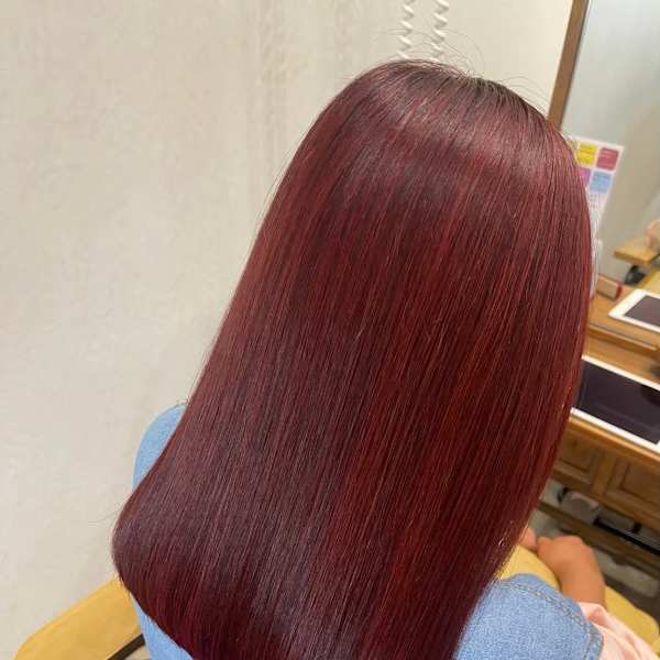 髪質改善トリートメント/酸熱トリートメントでツヤ髪ツヤカラー