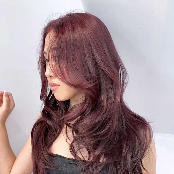 透明感カラーピンクヘアー_ba532271