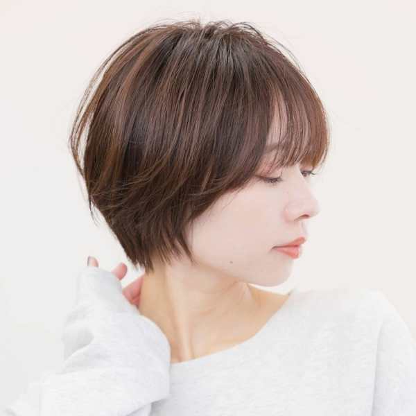 大人可愛いマッシュショート20代30代40代50代|beauty:beast 横川店