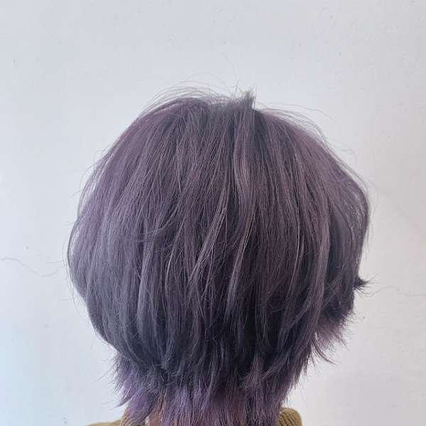 くびレイヤーボブルフネビージュ小顔ワンレンこなれミディ