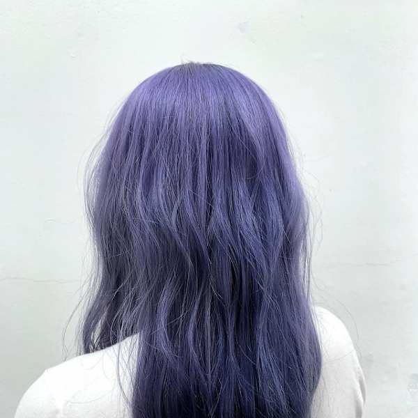 くびレイヤーボブルフネビージュ小顔ワンレンこなれミディ