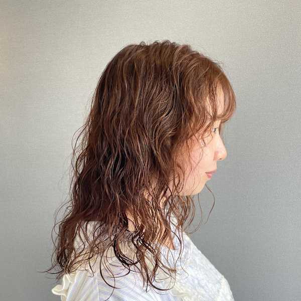 《kitin吉祥寺》オレンジパーマミディアム