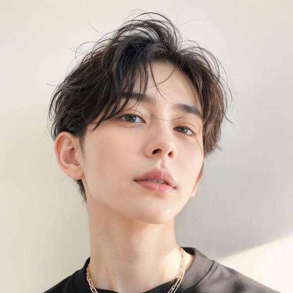 かき上げヘアオールバックツーブロックビジネス|Euphoria 新宿店【ユーフォリア シンジュクテン】