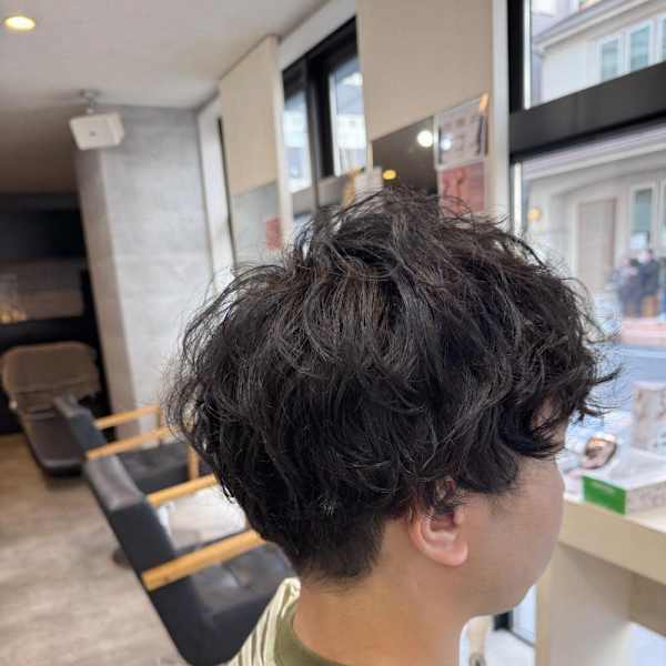 メンズナチュラルパーマ