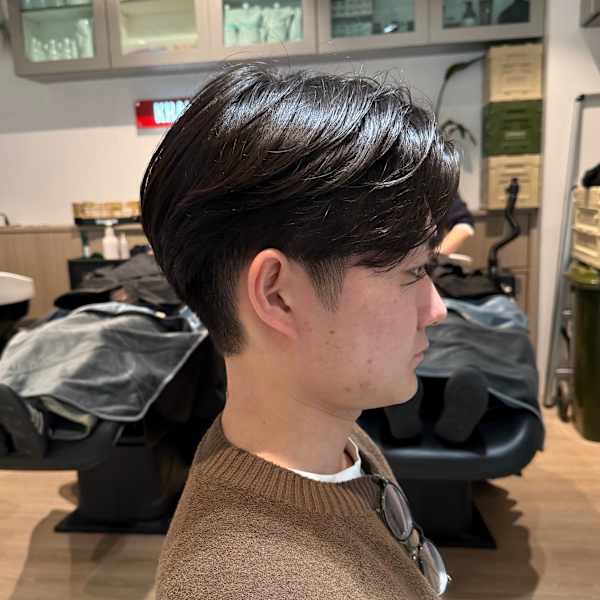 【 ビジネスマン,ナチュラルセンターパート 】