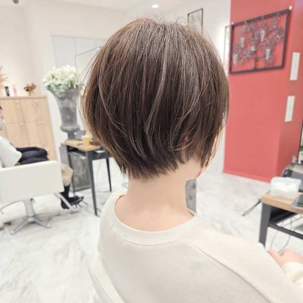 ショートヘア/ひし形ショート/30代40代50代