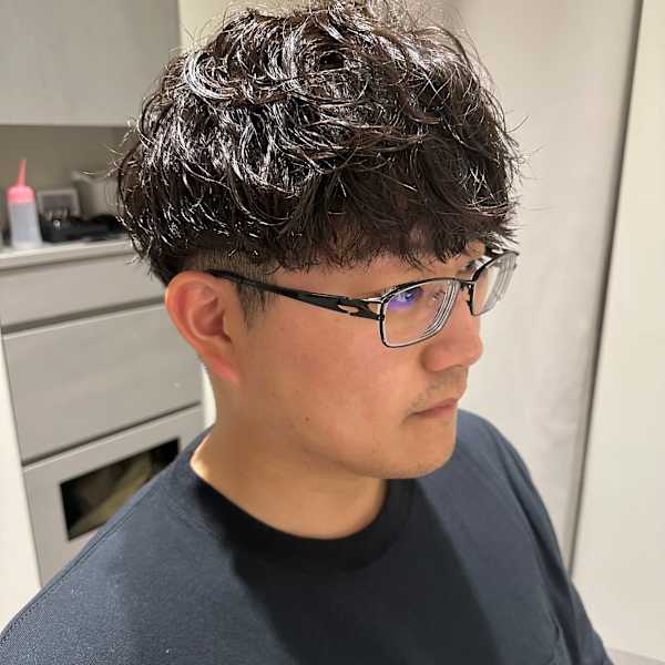 マッシュパーマ