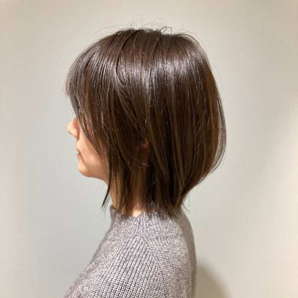 2025冬ヘアーイルミナシアーグレージュボブルフ赤羽美容室
