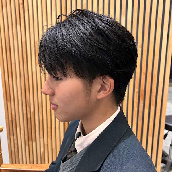 韓国アイドル風ハンサムショート