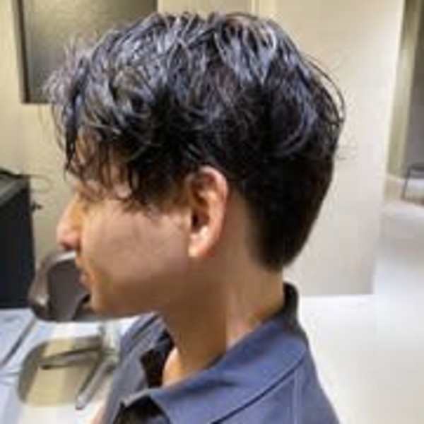大人メンズ×ナチュラルウエーブ