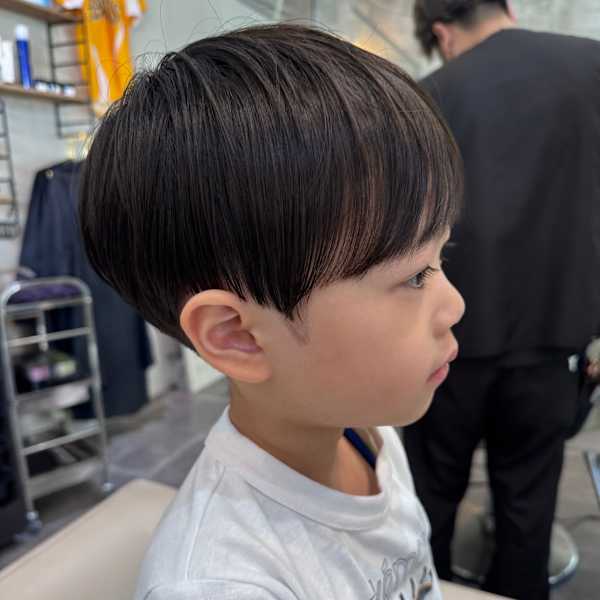 キッズカット　マッシュ