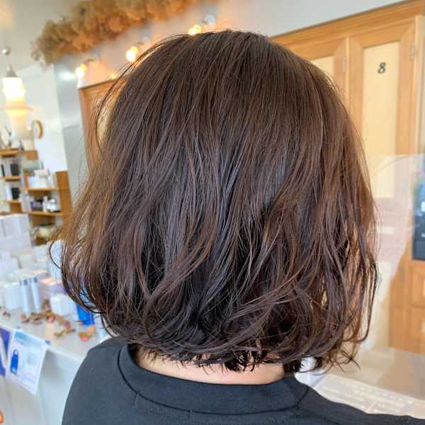 ボブ×ゆるウェーブ