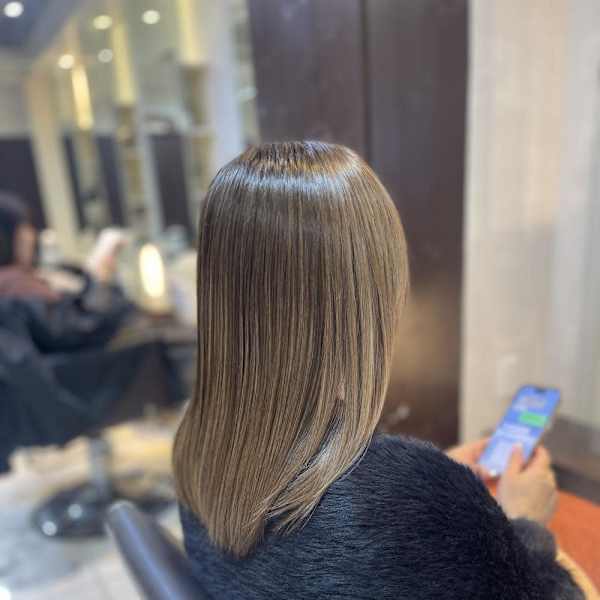 酸熱シルクトリートメント