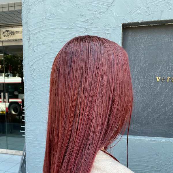 ノーブリーチのピンク系カラー