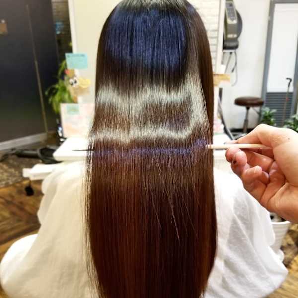 髪質改善ストレート