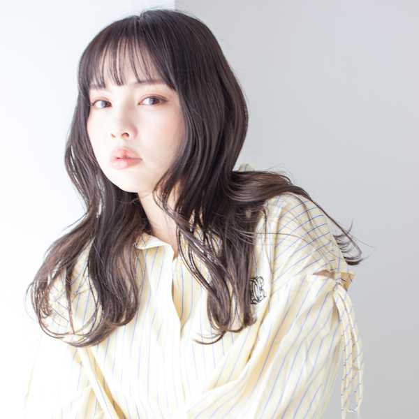 韓国風カールスタイル