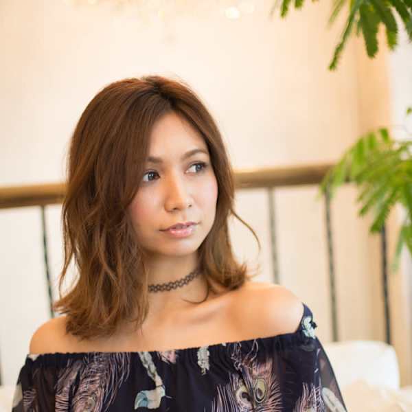 外はねミディアムヘア|salon de K-dash石神井公園店