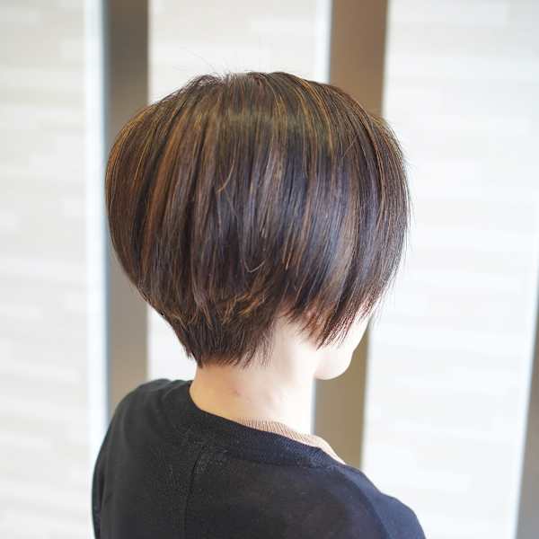 白髪ぼかしハイライト