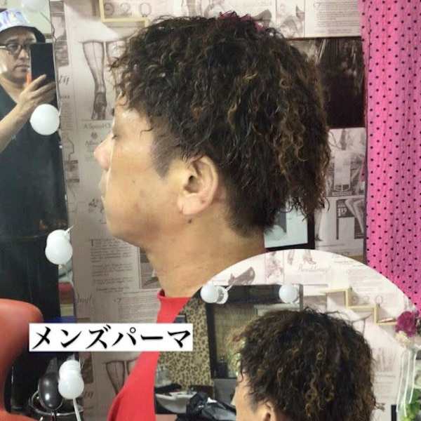 メンズ特殊パーマ
