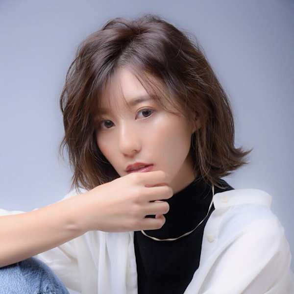 シースルーバング×ハンサムボブ|RUNSO 新宿【ランソ】