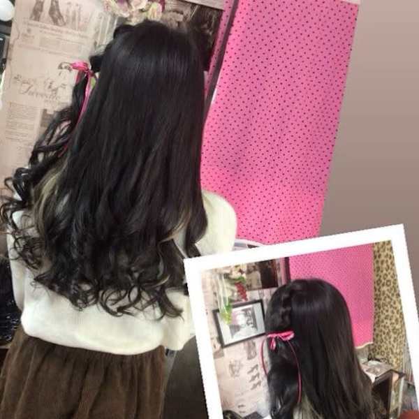 ライブ参戦 ヘアセット